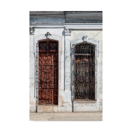 Philippe Hugonnard 'Beautiful Cuban Facade II' Canvas Art,12x19